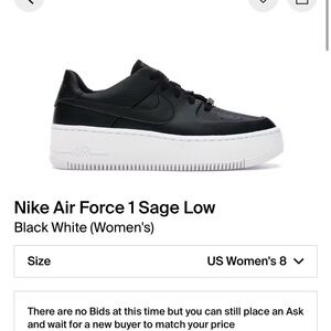 Women’s black sage low nike